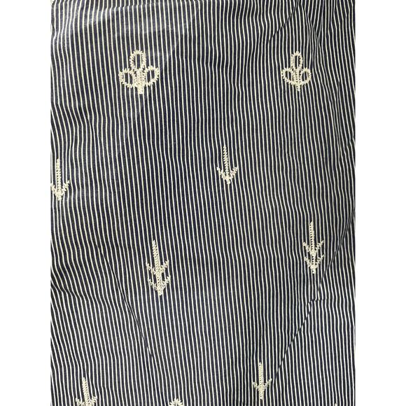 J.Crew Embroidered Bell Sleeves Blouse Large - Picture 5 of 5